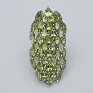 Genuine Peridot Vintage Estate Ring